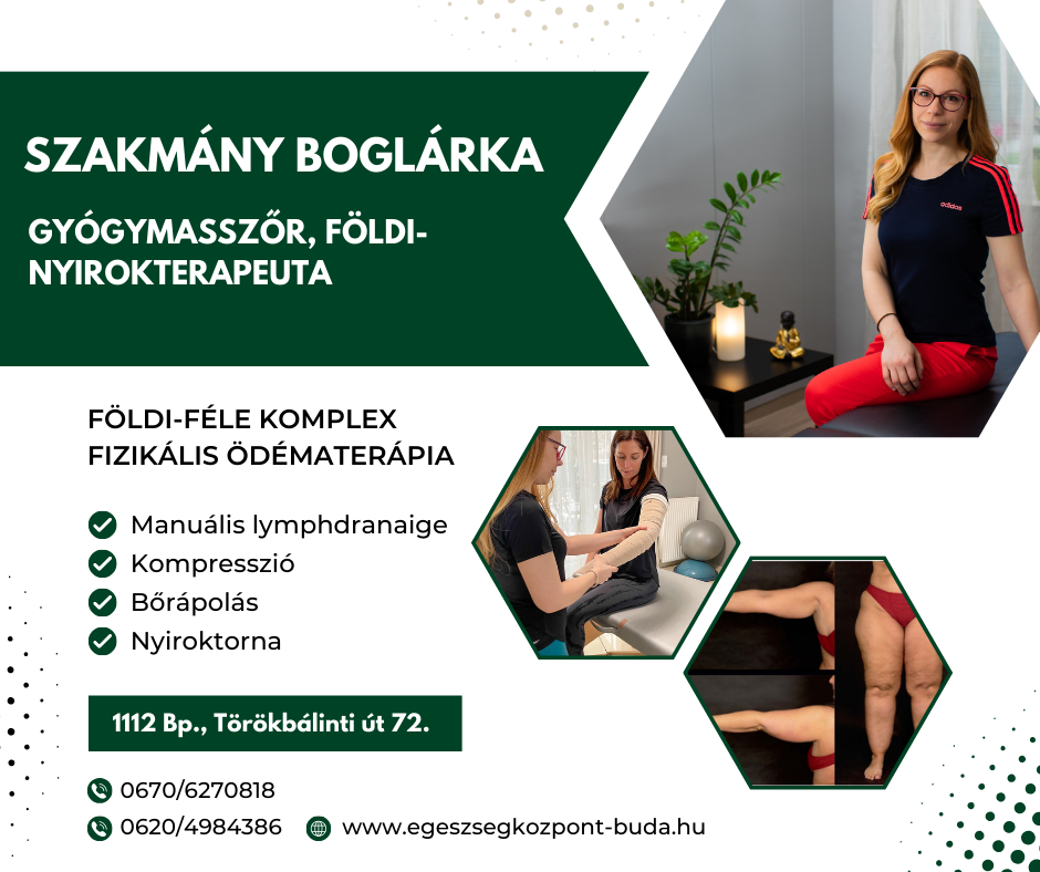 Ödéma terápia Szakmány Boglárka
